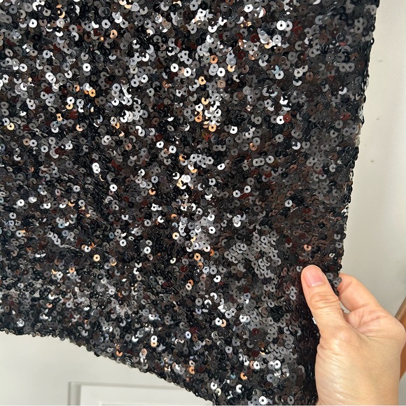 Eliza J sequib contrast collar and French cuff long sleeve dress size 14 - Picture 5 of 7